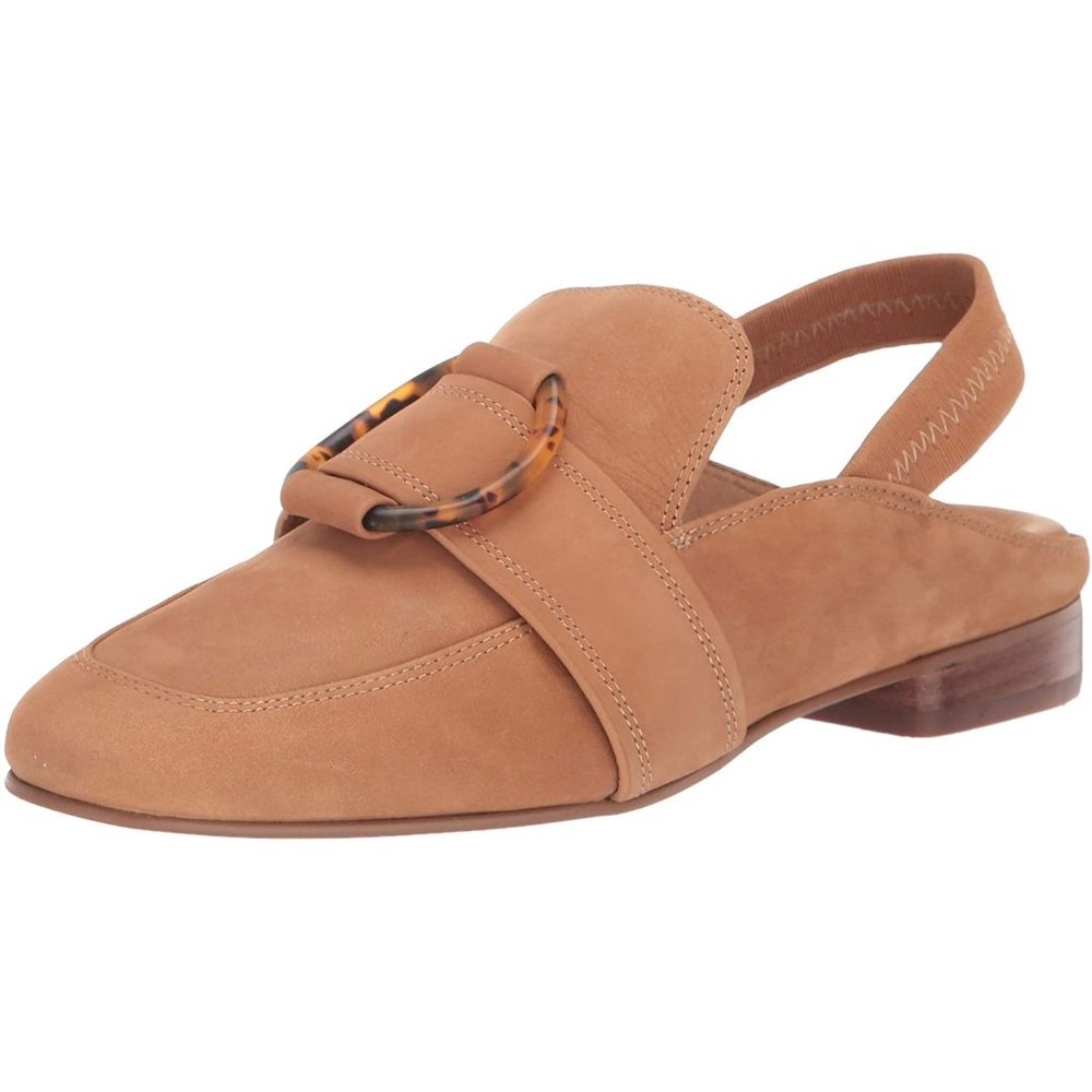 Corso Como Tan Leather Endya Loafer Flat Size 8